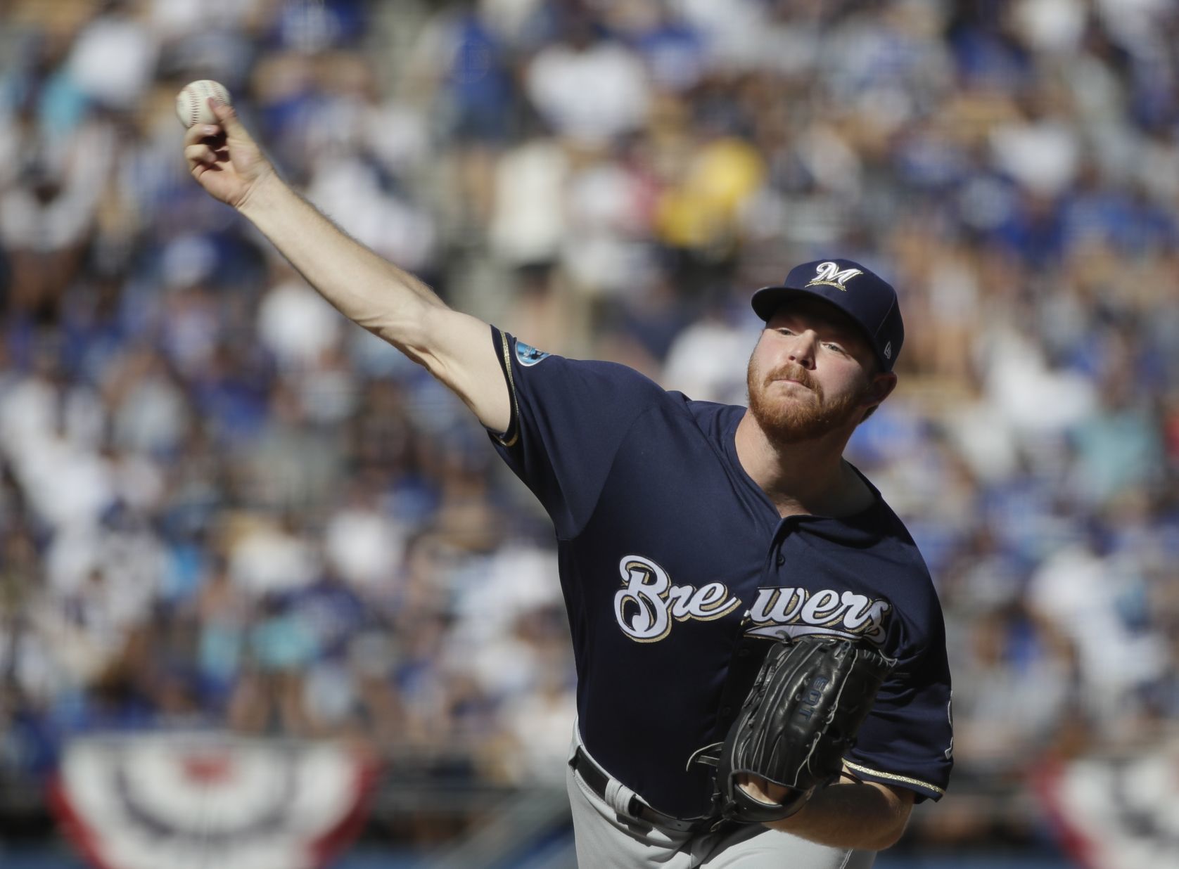 Dodgers 5, Brewers 2